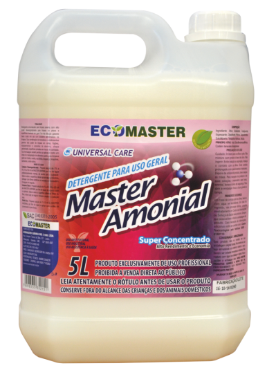 MASTER AMONIAL DETERGENTE 5L