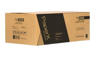 PAPEL TOALHA INTERFOLHADO FOLHA SIMPLES 20g PaperX