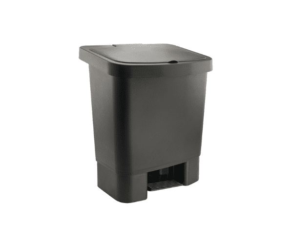 LIXEIRA DE PEDAL 25L COM AMORTECEDOR